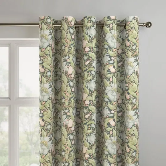 Made to Measure Curtains - Jade, Floral Fabric