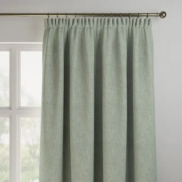 Made to Measure Curtains - Jade, Recycled Polyester