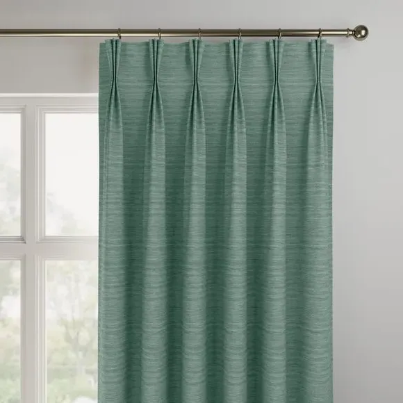 Made to Measure Curtains - Jade, Recycled Polyester