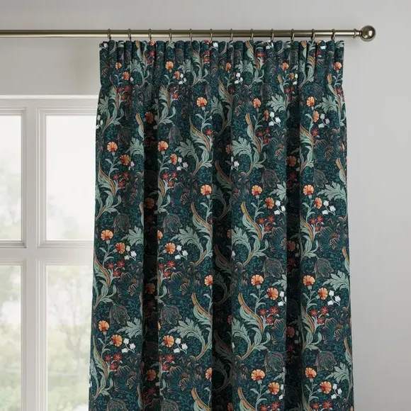 Made to Measure Curtains - Jade, Velvet