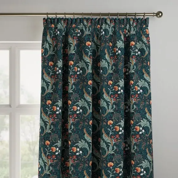 Made to Measure Curtains - Jade, Velvet