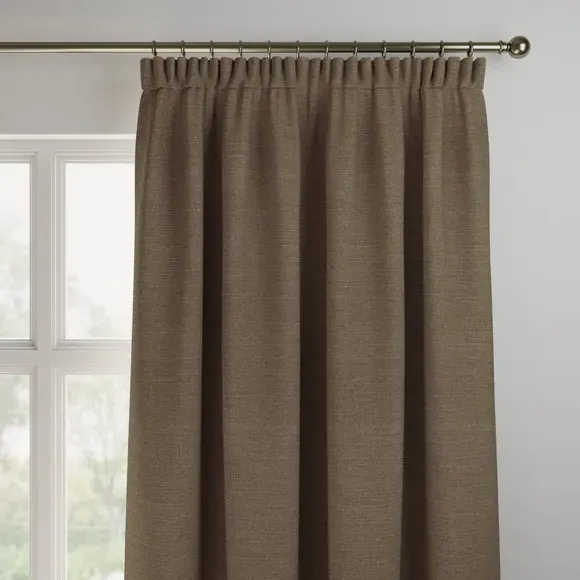 Made to Measure Curtains - Khaki, Polyester