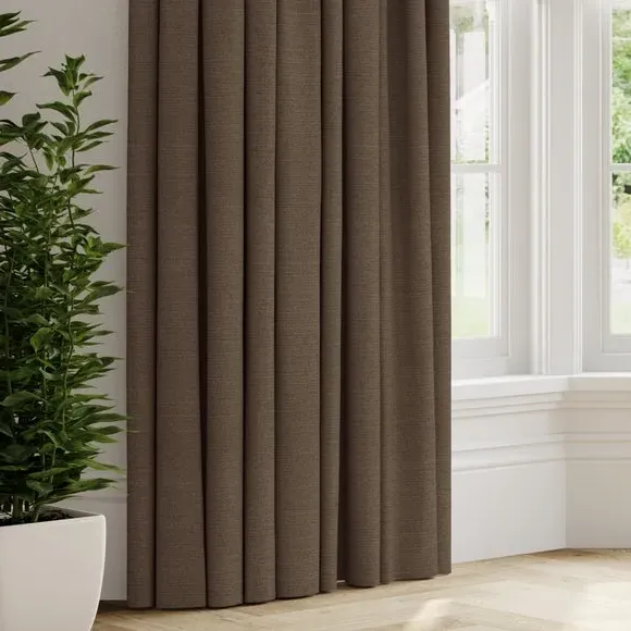 Made to Measure Curtains - Khaki, Polyester