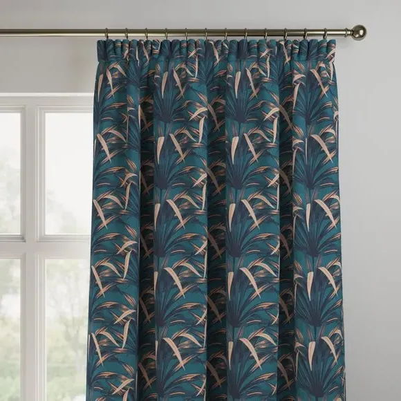 Made to Measure Curtains - Lagoon, Cotton