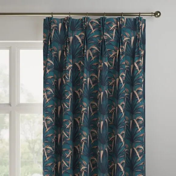 Made to Measure Curtains - Lagoon, Cotton