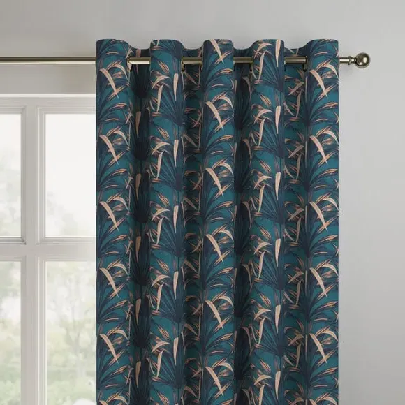 Made to Measure Curtains - Lagoon, Cotton