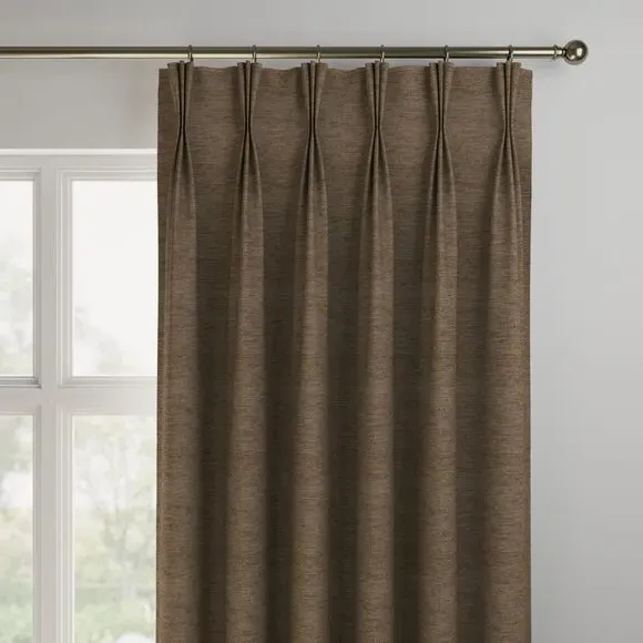 Made to Measure Curtains - Latte, Chenille
