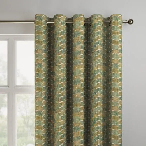 Made to Measure Curtains - Leaf, Cotton Linen