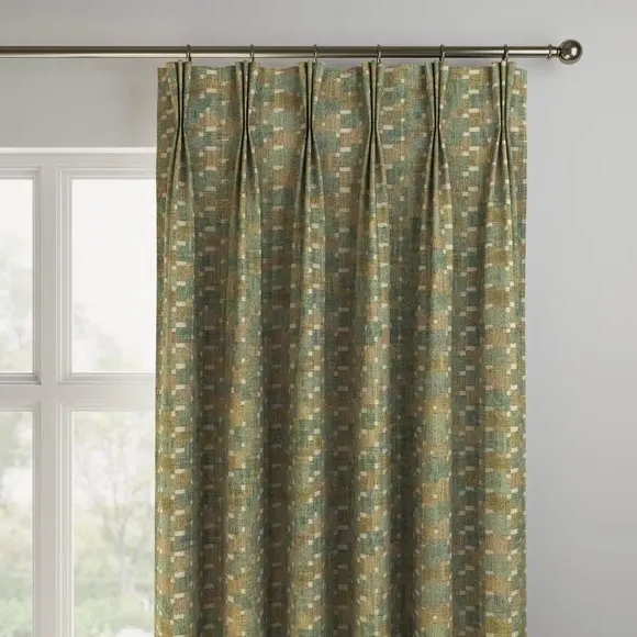 Made to Measure Curtains - Leaf, Cotton Linen