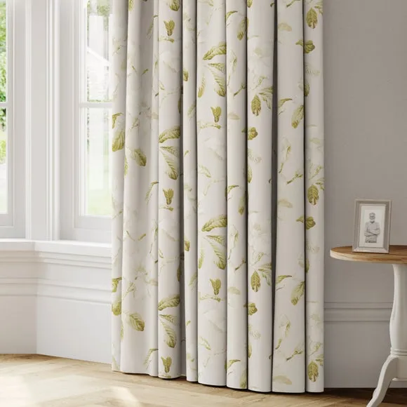 Made to Measure Curtains - Linen, Floral image
