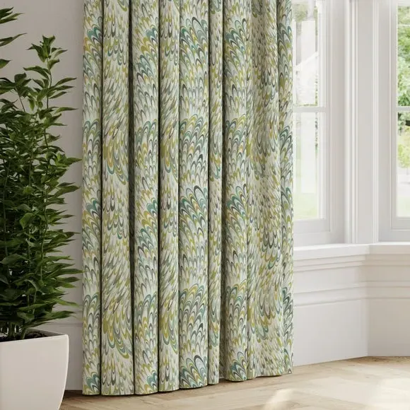 Made to Measure Curtains - Moss, Cotton image