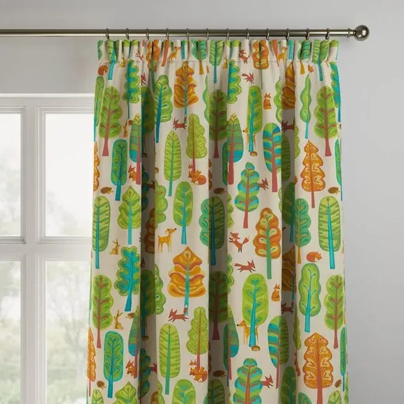 Made to Measure Curtains - Multi, Cotton