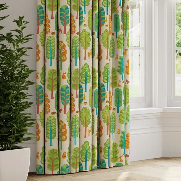 Made to Measure Curtains - Multi, Cotton image