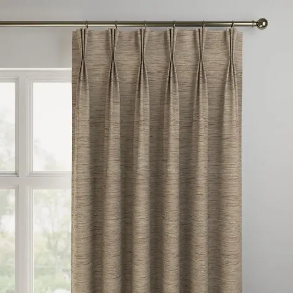 Made to Measure Curtains - Mushroom, Textured