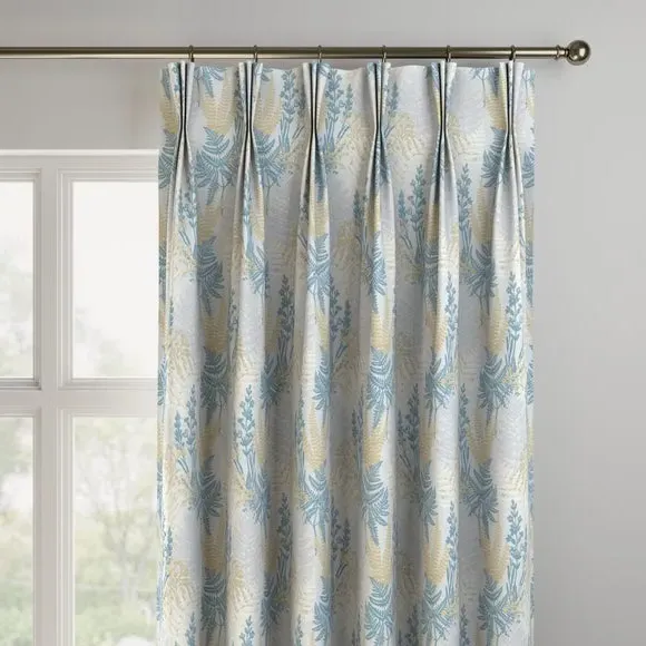 Made to Measure Curtains - Navy, Polyester