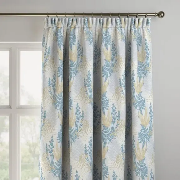 Made to Measure Curtains - Navy, Polyester