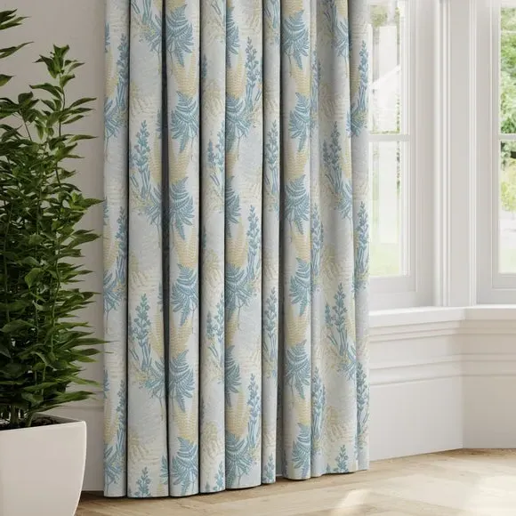 Made to Measure Curtains - Navy, Polyester image