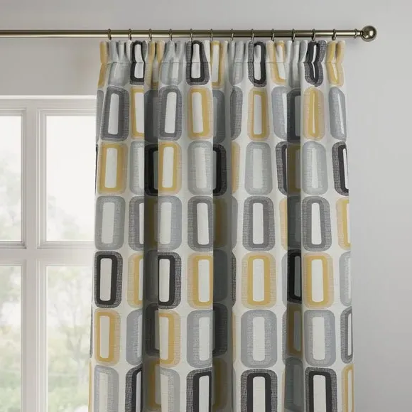 Made to Measure Curtains - Ochre
