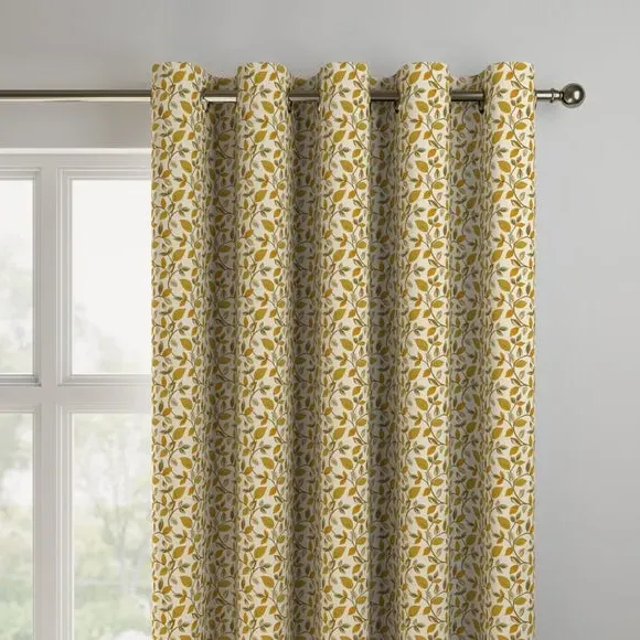 Made to Measure Curtains - Ochre