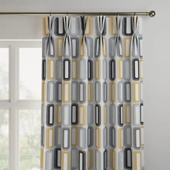 Made to Measure Curtains - Ochre