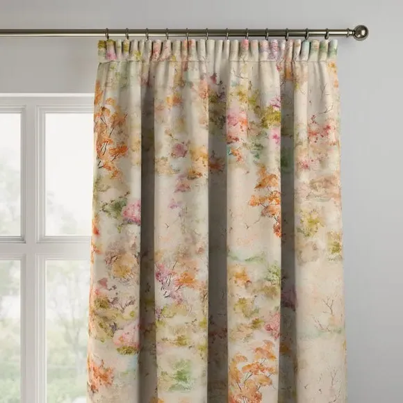 Made to Measure Curtains - Orange