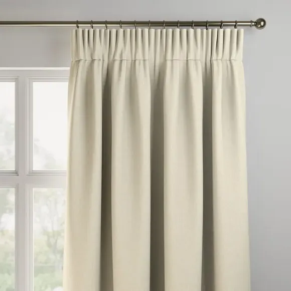 Made to Measure Curtains - Oyster, Polycotton