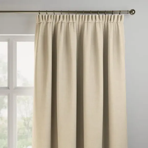Made to Measure Curtains - Oyster, Polyester