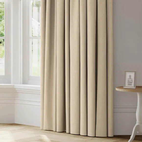 Made to Measure Curtains - Oyster, Polyester
