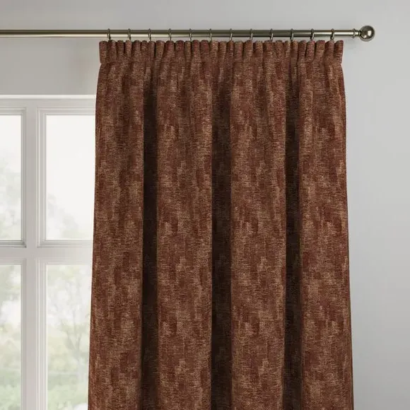 Made to Measure Curtains - Paprika, Polycotton