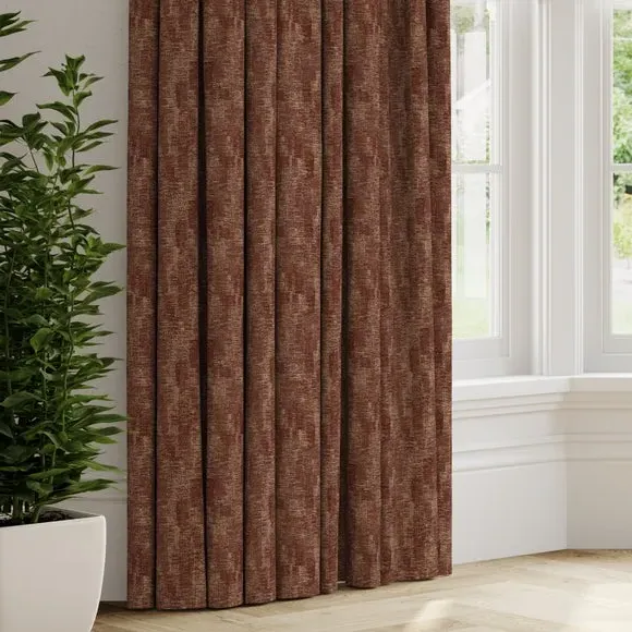 Made to Measure Curtains - Paprika, Polycotton