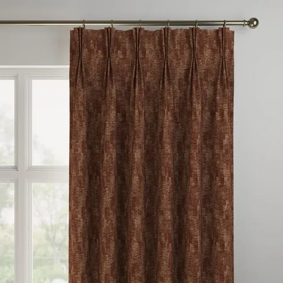 Made to Measure Curtains - Paprika, Polycotton
