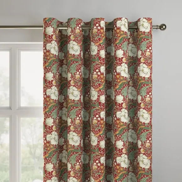 Made to Measure Curtains - Paprika, Velvet