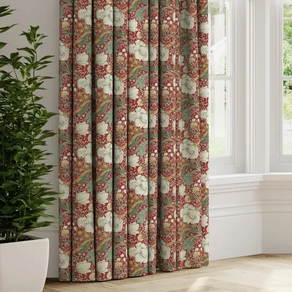Made to Measure Curtains - Paprika, Velvet