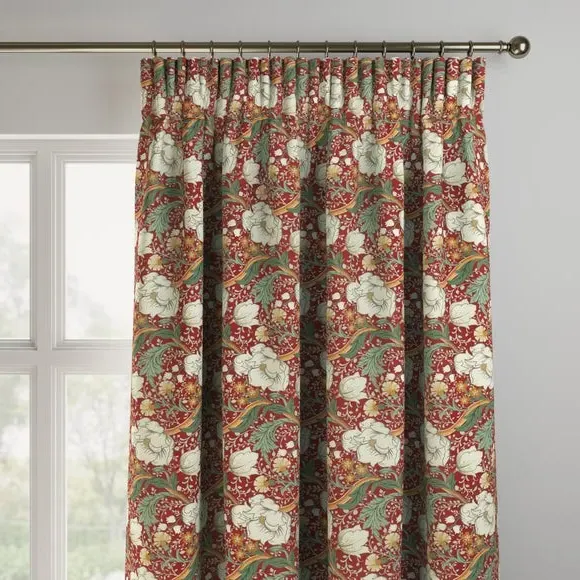 Made to Measure Curtains - Paprika, Velvet
