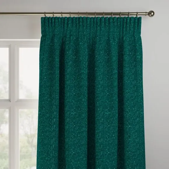 Made to Measure Curtains - Peacock, Chenille
