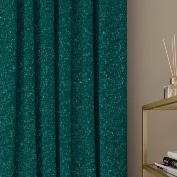 Made to Measure Curtains - Peacock, Chenille