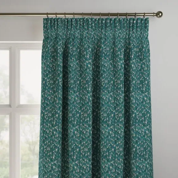 Made to Measure Curtains - Peacock