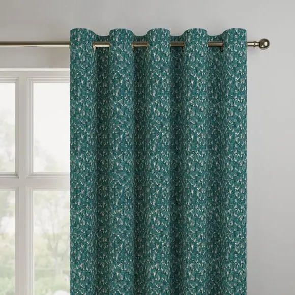 Made to Measure Curtains - Peacock