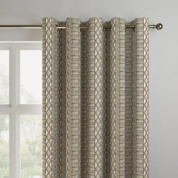 Made to Measure Curtains - Pebble, Cotton Linen
