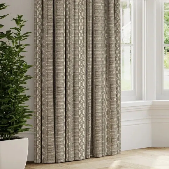 Made to Measure Curtains - Pebble, Cotton Linen