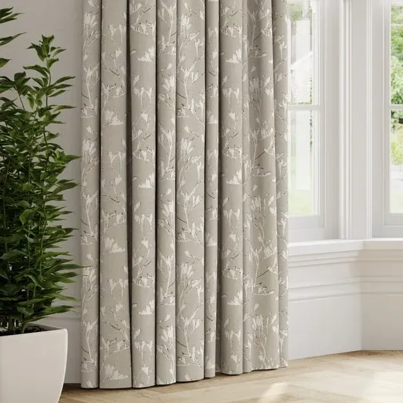 Made to Measure Curtains - Pebble, Jacquard image
