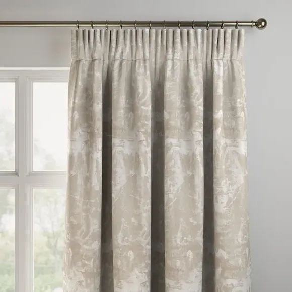 Made to Measure Curtains - Pebble, Woven