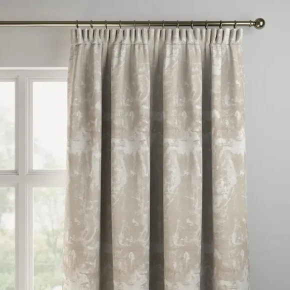 Made to Measure Curtains - Pebble, Woven