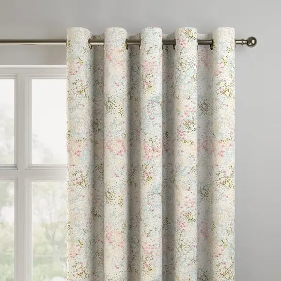 Made to Measure Curtains - Pink, Cotton