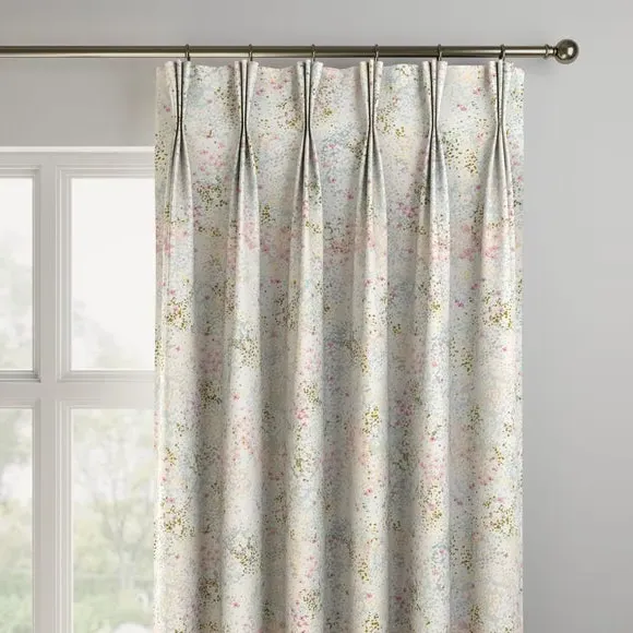 Made to Measure Curtains - Pink, Cotton