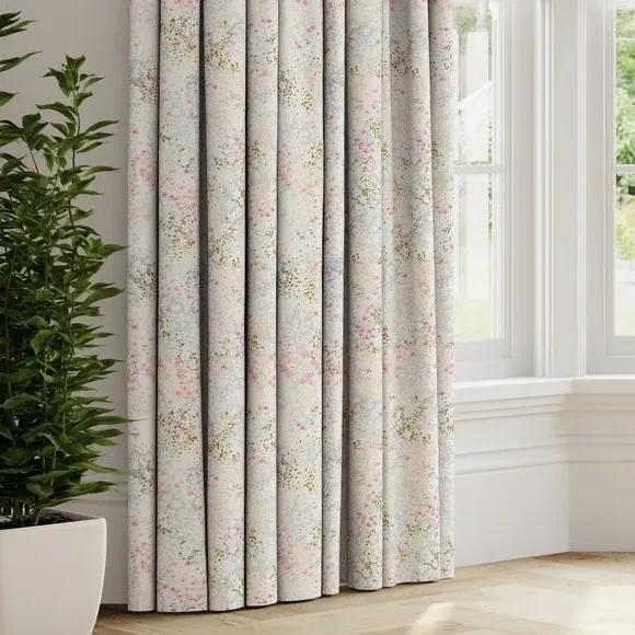 Made to Measure Curtains - Pink, Cotton image