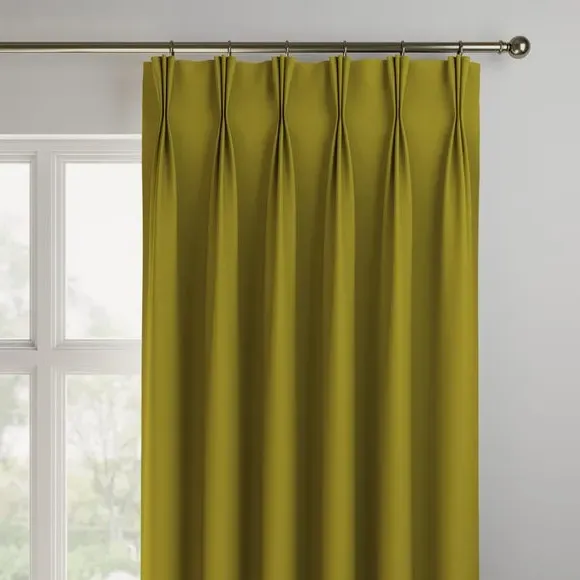 Made to Measure Curtains - Pistachio, Cotton
