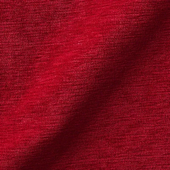 Made to Measure Curtains - Red, Chenille