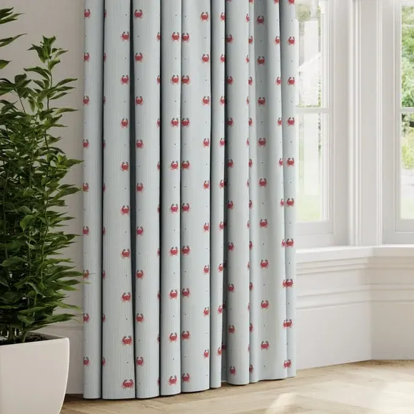 Made to Measure Curtains - Red, Cotton image