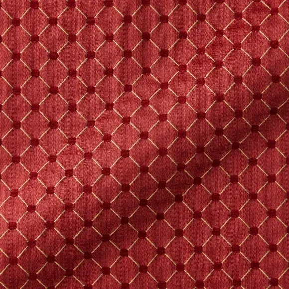 Made to Measure Curtains - Red
